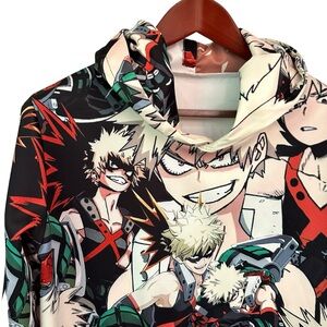 Anime Hoodie Pullover Sweatshirt S